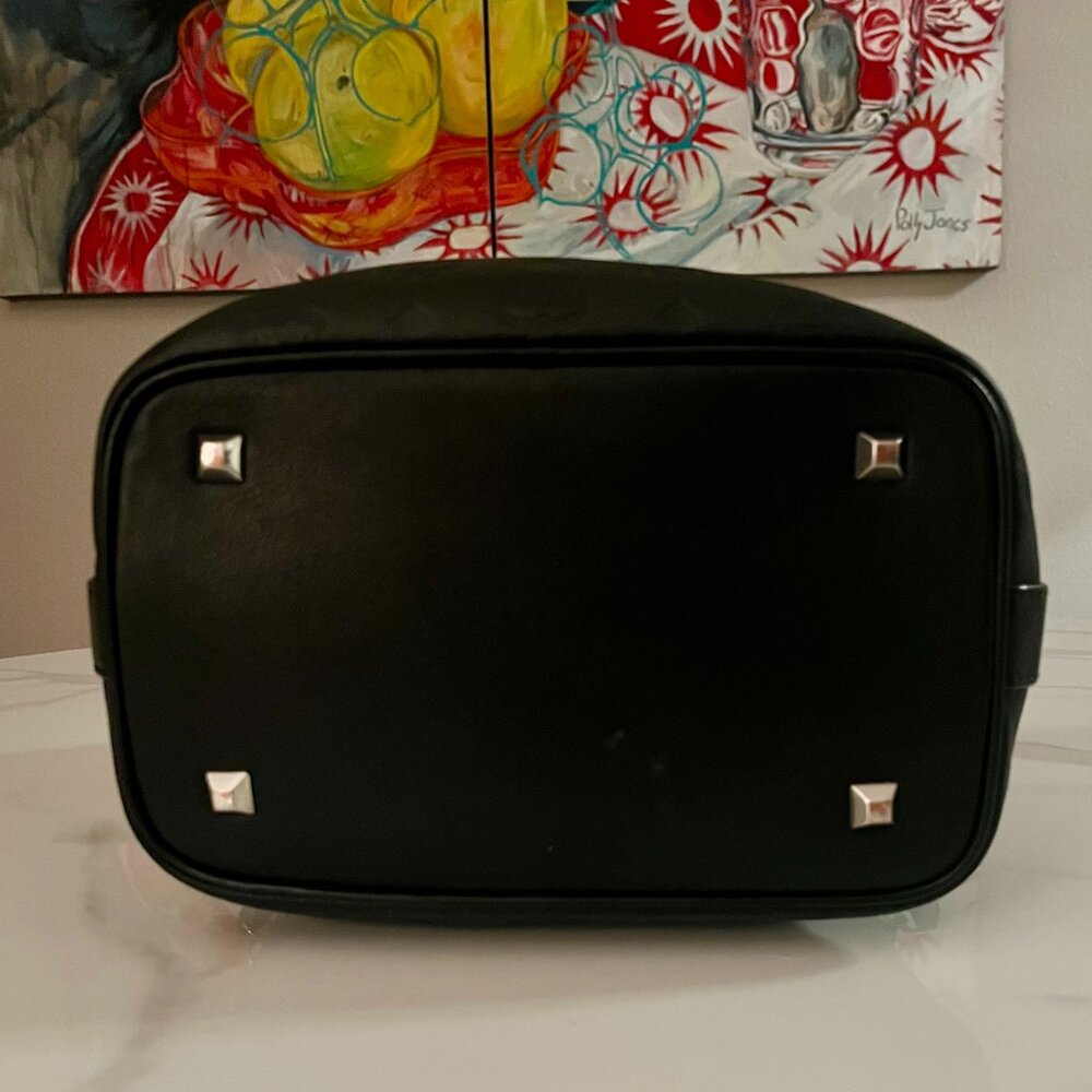 Authentic MCM Essential Monogram Leather Drawstri… - image 5